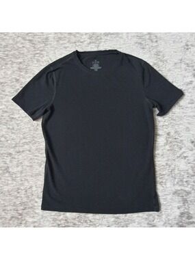 Tommie Copper Black Short Sleeve T-shirt Soft Comfy Large